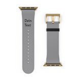 Apple Watch Armband "Palermo" aus Kunstleder – personalisierbar & kompatibel mit allen Modellen - Bandstil