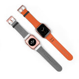Apple Watch Armband "Palermo" aus Kunstleder – personalisierbar & kompatibel mit allen Modellen - Bandstil