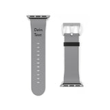 Apple Watch Armband "Palermo" aus Kunstleder – personalisierbar & kompatibel mit allen Modellen - Bandstil