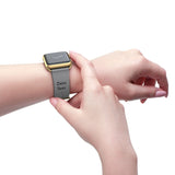Apple Watch Armband "Palermo" aus Kunstleder – personalisierbar & kompatibel mit allen Modellen - Bandstil