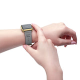 Apple Watch Armband "Palermo" aus Kunstleder – personalisierbar & kompatibel mit allen Modellen - Bandstil