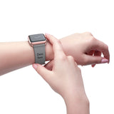 Apple Watch Armband "Palermo" aus Kunstleder – personalisierbar & kompatibel mit allen Modellen - Bandstil