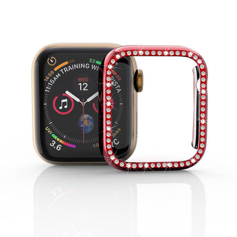 Apple Watch Schutzhülle mit Steinen - Bandstil