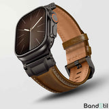 BandStil Apple Watch Lederarmband "Rom" – Ultra & Series 1 - 11 - Bandstil