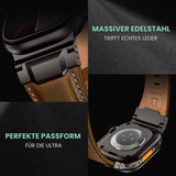 BandStil Apple Watch Lederarmband "Rom" – Ultra & Series 1 - 11 - Bandstil