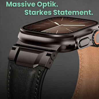 BandStil Apple Watch Lederarmband "Rom" – Ultra & Series 1 - 11 - Bandstil