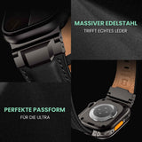 BandStil Apple Watch Lederarmband "Rom" – Ultra & Series 1 - 11 - Bandstil
