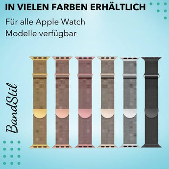 BandStil Apple Watch Milanaise Armband "Mailand" - Bandstil