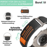 BandStil Apple Watch Nylon Armband "Denver" - Bandstil