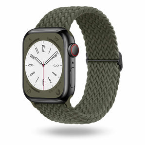 BandStil Apple Watch Nylonarmband "Miami" – Geflochten & Hautfreundlich - Bandstil