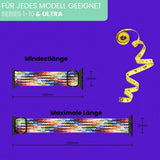 BandStil Apple Watch Nylonarmband "Miami" â Geflochten & Hautfreundlich - Bandstil