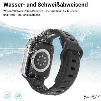BandStil Apple Watch Silikonarmband "Auckland" - Bandstil