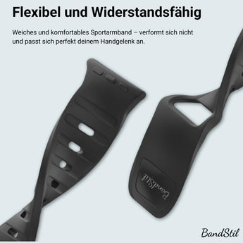 BandStil Apple Watch Silikonarmband "Auckland" - Bandstil