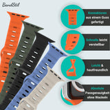 BandStil Apple Watch Silikonarmband "Auckland" - Bandstil