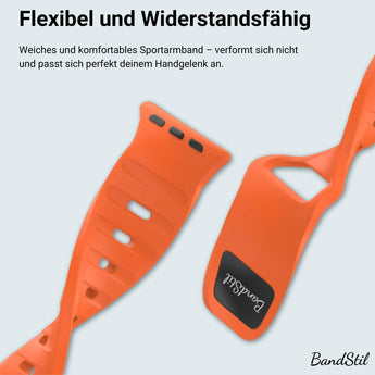 BandStil Apple Watch Silikonarmband "Auckland" - Bandstil