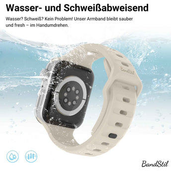 BandStil Apple Watch Silikonarmband "Auckland" - Bandstil