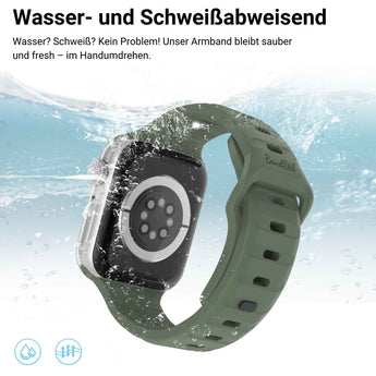 BandStil Apple Watch Silikonarmband "Auckland" - Bandstil