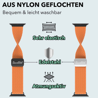 BandStil Apple Watch Stoffarmband "New York" - Bandstil