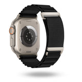 BandStil Apple Watch Stoffarmband „Tampa“ mit Doppelhaken - Schließe - Bandstil