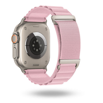 BandStil Apple Watch Stoffarmband „Tampa“ mit Doppelhaken - Schließe - Bandstil