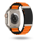 BandStil Apple Watch Stoffarmband „Tampa“ mit Doppelhaken - Schließe - Bandstil