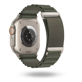 BandStil Apple Watch Stoffarmband „Tampa“ mit Doppelhaken - Schließe - Bandstil