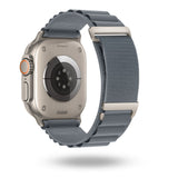 BandStil Apple Watch Stoffarmband „Tampa“ mit Doppelhaken - Schließe - Bandstil