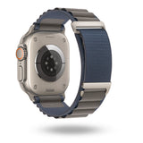 BandStil Apple Watch Stoffarmband „Tampa“ mit Doppelhaken - Schließe - Bandstil