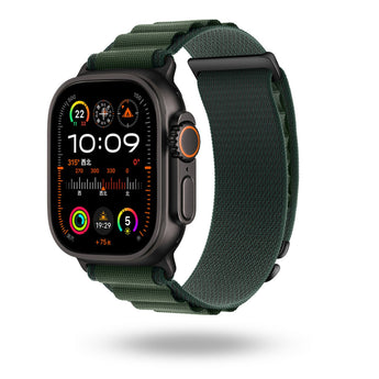 BandStil Apple Watch Stoffarmband „Tampa“ mit Doppelhaken - Schließe - Bandstil