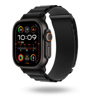 BandStil Apple Watch Stoffarmband „Tampa“ mit Doppelhaken - Schließe - Bandstil