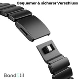 BandStil Apple Watch Titan - Hybrid Gliederarmband "Porto" mit Magnetverschluss - Bandstil