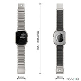BandStil Apple Watch Titan - Hybrid Gliederarmband "Porto" mit Magnetverschluss - Bandstil