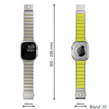 BandStil Apple Watch Titan - Hybrid Gliederarmband "Porto" mit Magnetverschluss - Bandstil