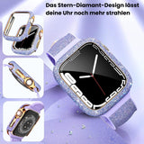 Funkelnde Apple Watch Schutzhülle - Bandstil