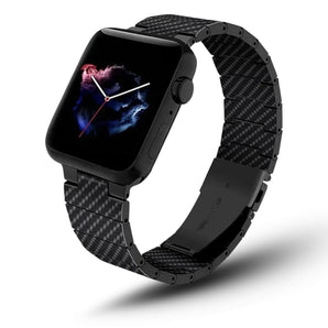 BandStil Apple Watch Carbon Gliederarmband "Taiwan"
