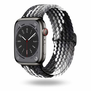 BandStil Nylonarmband "Miami Bicolor" – Geflochten für Apple Watch