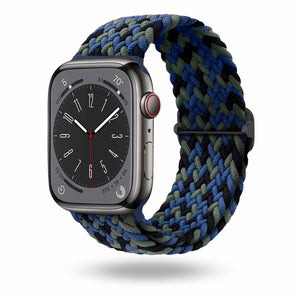 BandStil Nylonarmband "Miami Bicolor" – Geflochten für Apple Watch