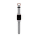 Apple Watch Armband "Palermo" aus Kunstleder – personalisierbar & kompatibel mit allen Modellen - Bandstil