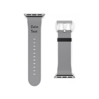 Apple Watch Armband "Palermo" aus Kunstleder – personalisierbar & kompatibel mit allen Modellen - Bandstil
