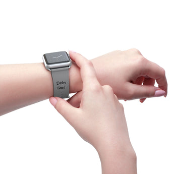 Apple Watch Armband "Palermo" aus Kunstleder – personalisierbar & kompatibel mit allen Modellen - Bandstil