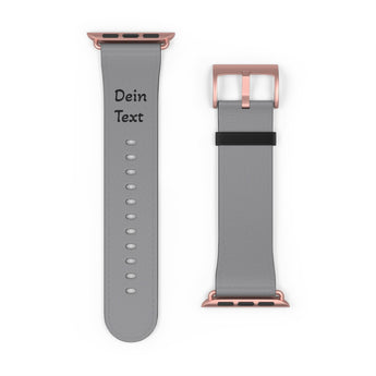 Apple Watch Armband "Palermo" aus Kunstleder – personalisierbar & kompatibel mit allen Modellen - Bandstil