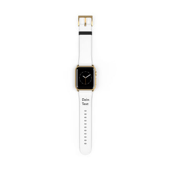 Apple Watch Armband "Palermo" aus Kunstleder – personalisierbar & kompatibel mit allen Modellen - Bandstil