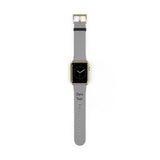 Apple Watch Armband "Palermo" aus Kunstleder – personalisierbar & kompatibel mit allen Modellen - Bandstil
