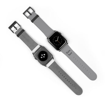 Apple Watch Armband "Palermo" aus Kunstleder – personalisierbar & kompatibel mit allen Modellen - Bandstil