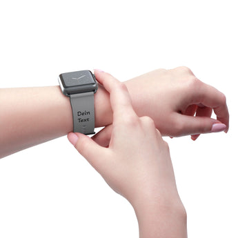 Apple Watch Armband "Palermo" aus Kunstleder – personalisierbar & kompatibel mit allen Modellen - Bandstil