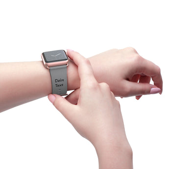 Apple Watch Armband "Palermo" aus Kunstleder – personalisierbar & kompatibel mit allen Modellen - Bandstil
