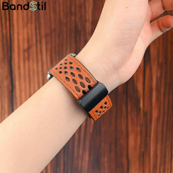 BandStil Apple Watch Lederarmband "Bergamo" - Bandstil