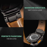 BandStil Apple Watch Lederarmband "Rom" – Ultra & Series 1 - 11 - Bandstil