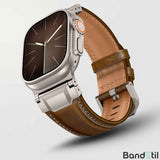BandStil Apple Watch Lederarmband "Rom" – Ultra & Series 1 - 11 - Bandstil