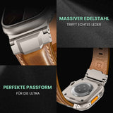BandStil Apple Watch Lederarmband "Rom" – Ultra & Series 1 - 11 - Bandstil